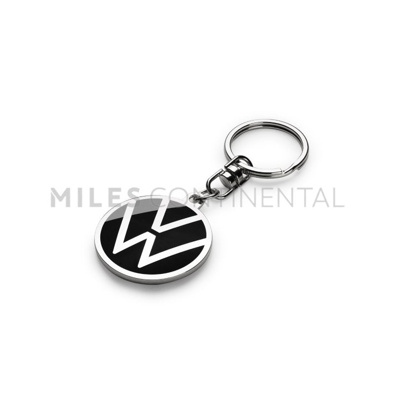 Volkswagen Enamel Key Ring - Black