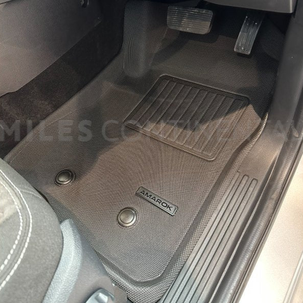TPR Moulded Rubber Floor Mats for Volkswagen Amarok (2023+)