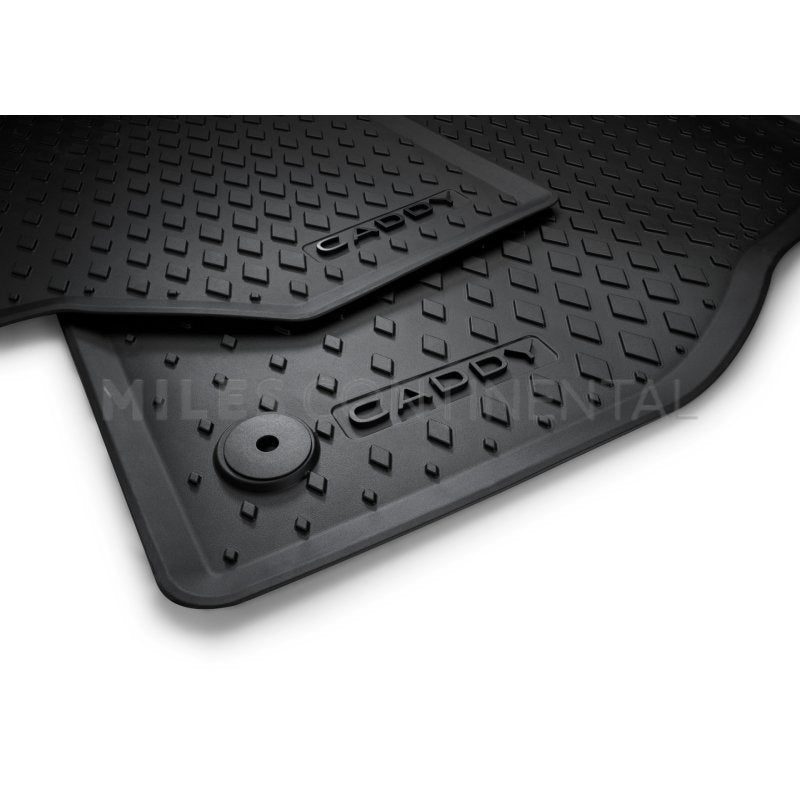 Volkswagen Genuine All-weather Floor Mats for Caddy