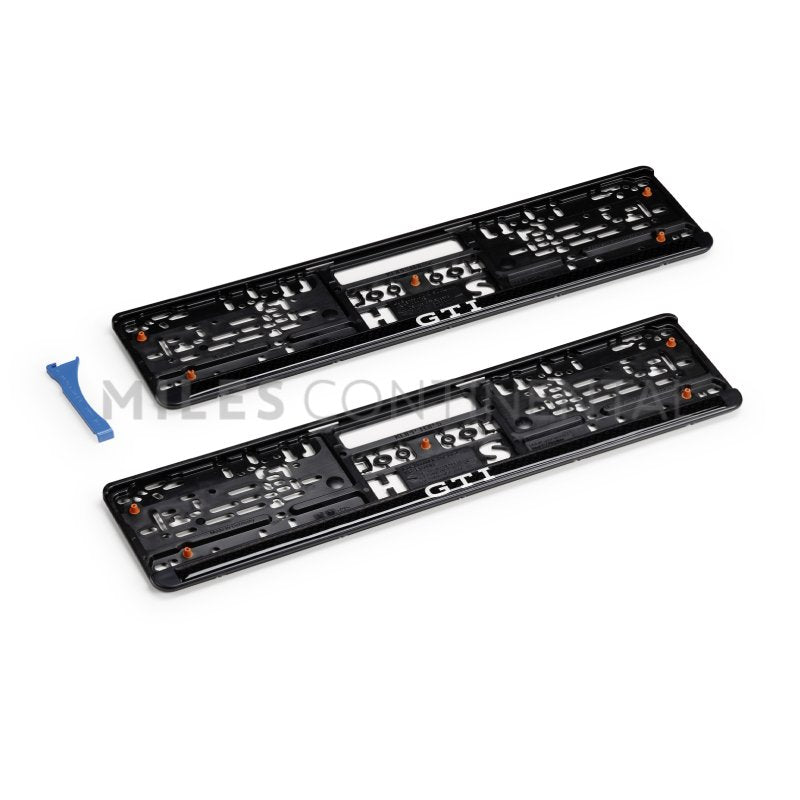 GTI Euro Plate Holders