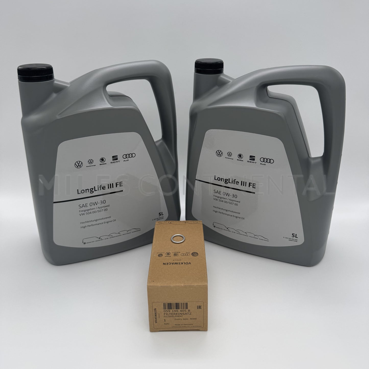 Volkswagen 5L Oil x2, Oil Filter & Sump Bung