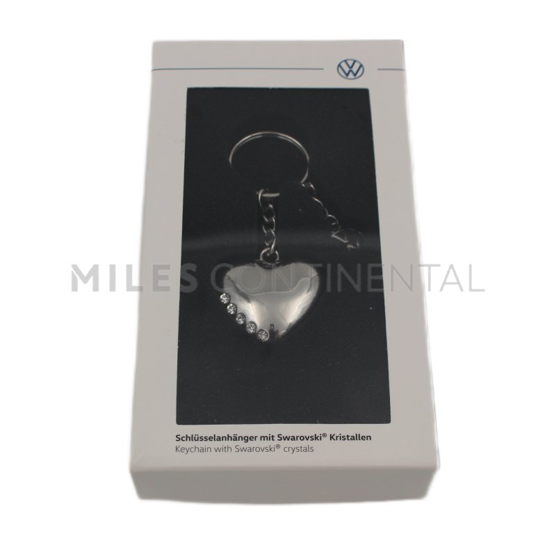 Volkswagen Heart Swarovski Key Ring