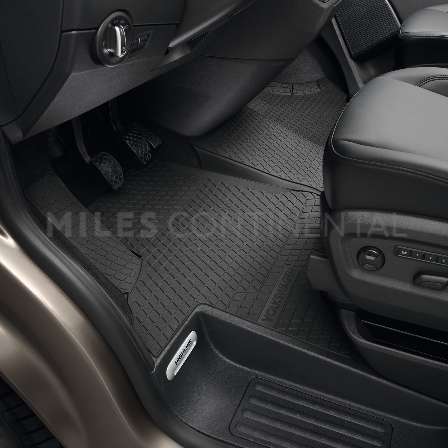 Volkswagen Genuine All-weather Floor Mats for T6.1