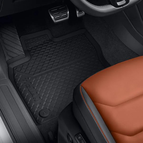 Volkswagen Genuine All-weather Floor Mats for Tiguan and Tiguan Allspace