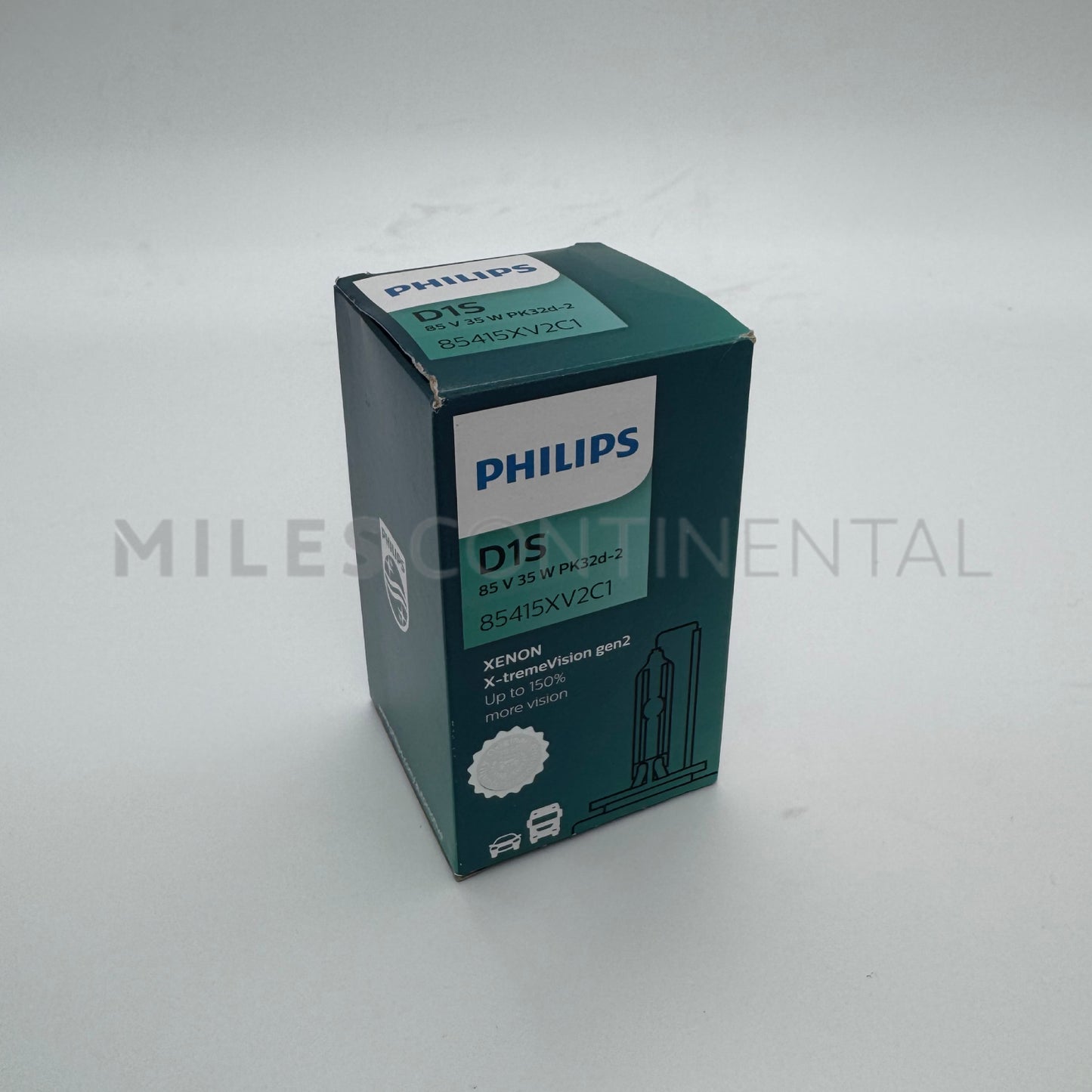 D1S Xenon HID Bulb - Philips X-tremeVision Gen2 Pair