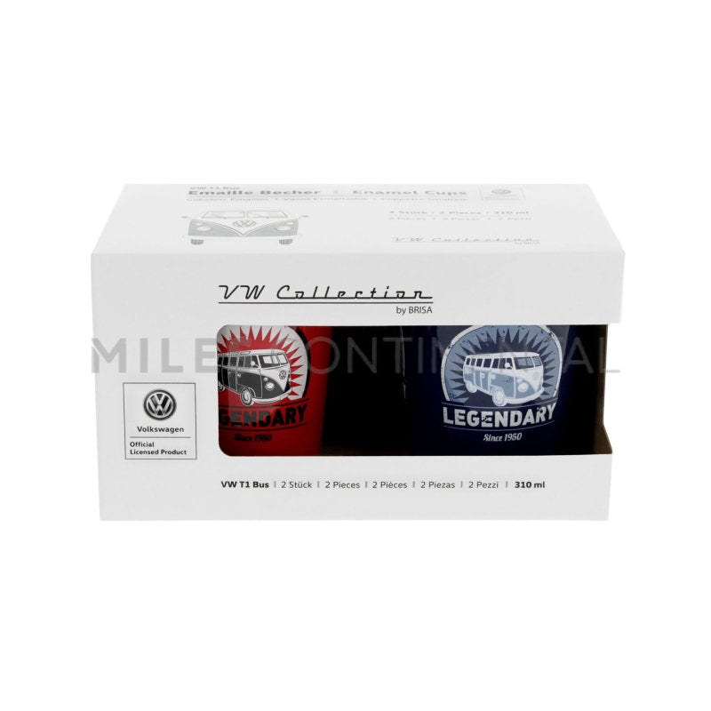 T1 Bus "Legendary" Conical Mugs – Set of Two