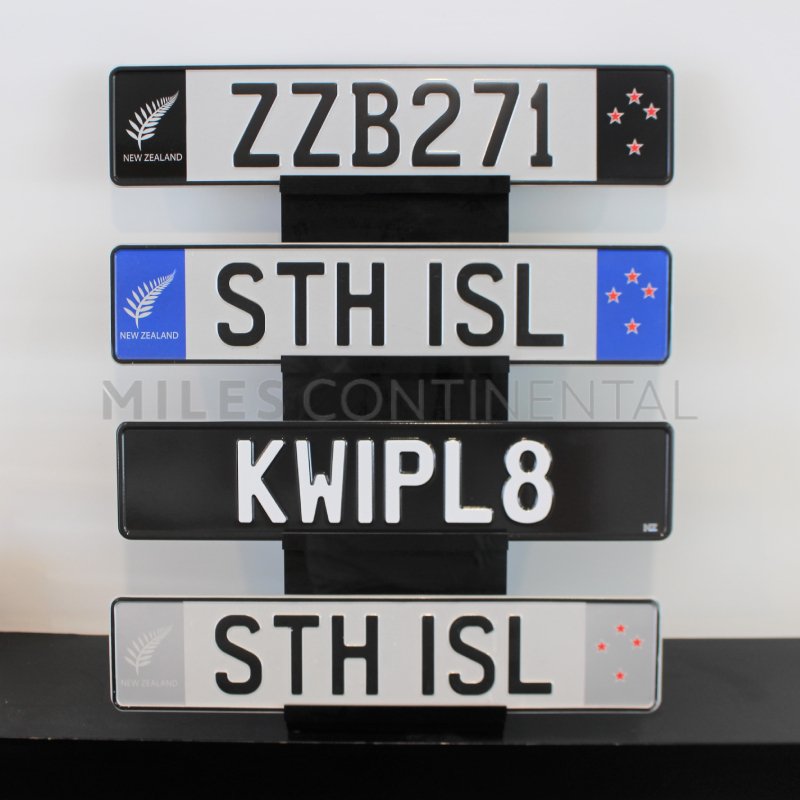 Limited Edition 'Z Series' Euro Plate