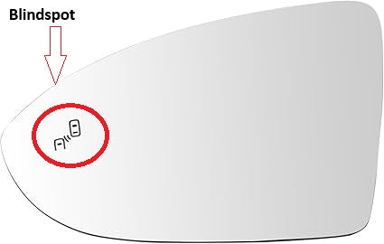 Volkswagen Genuine Mirror Glass for Golf VII