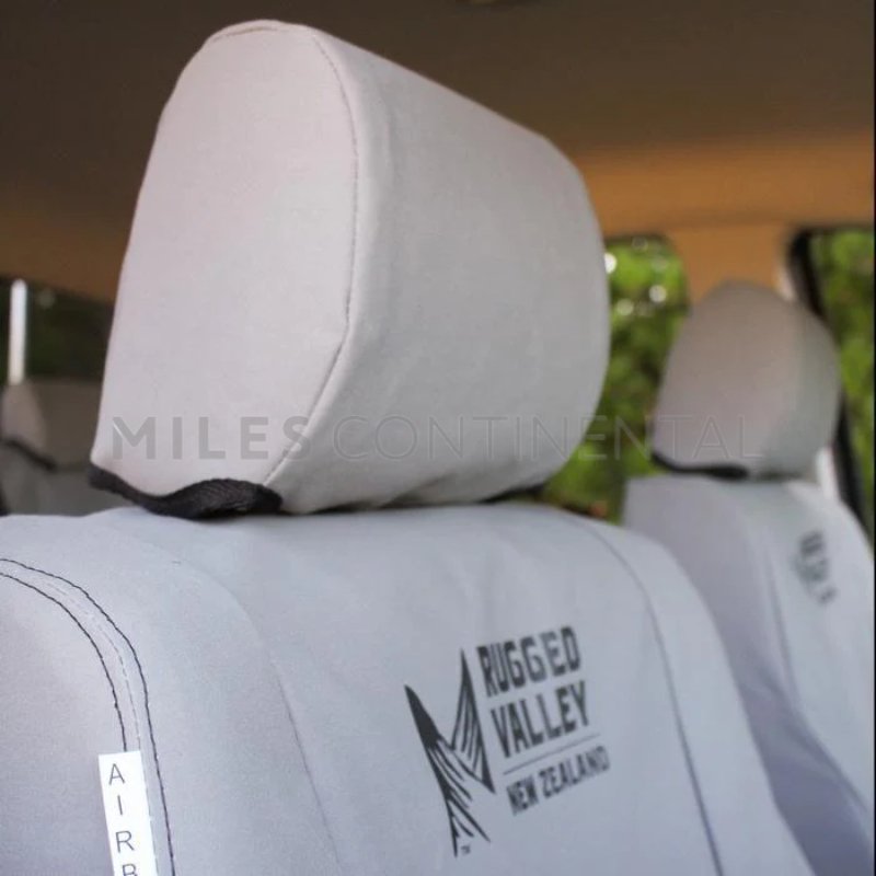 Rugged Valley Double Cab Canvas Seat Covers for Amarok