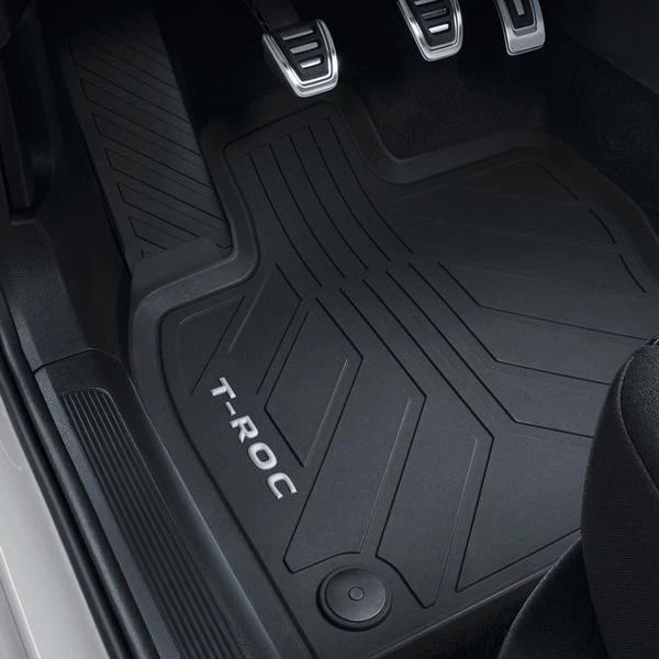 Volkswagen Genuine All-weather Floor Mats for T-Roc