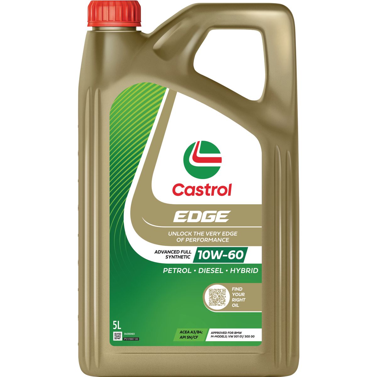 Castrol Edge 10W-60 Oil 5L