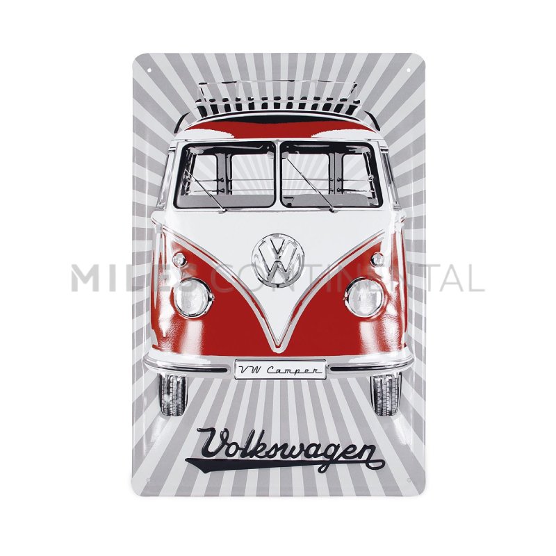 T1 Bus Metal Sign