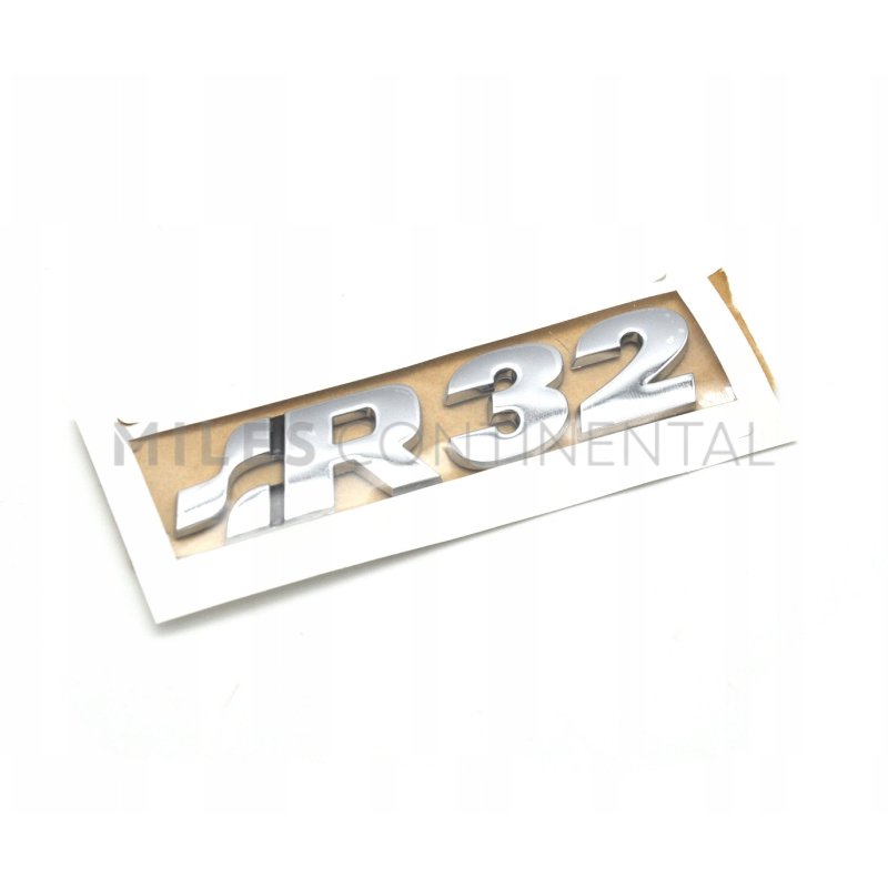 Volkswagen Mk4 R32 Golf Rear Badge – Miles Continental Store