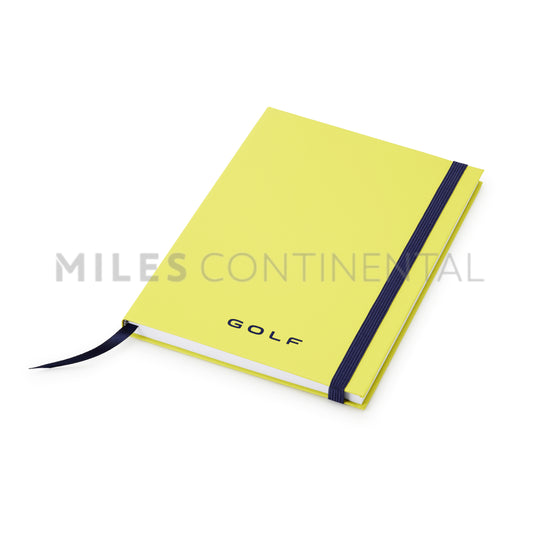 Notebook - Golf 8 Yellow