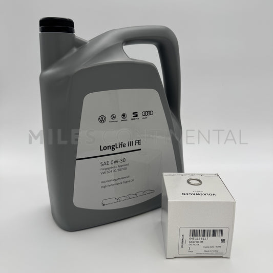 Volkswagen 5L Oil, Oil Filter & Sump Bung