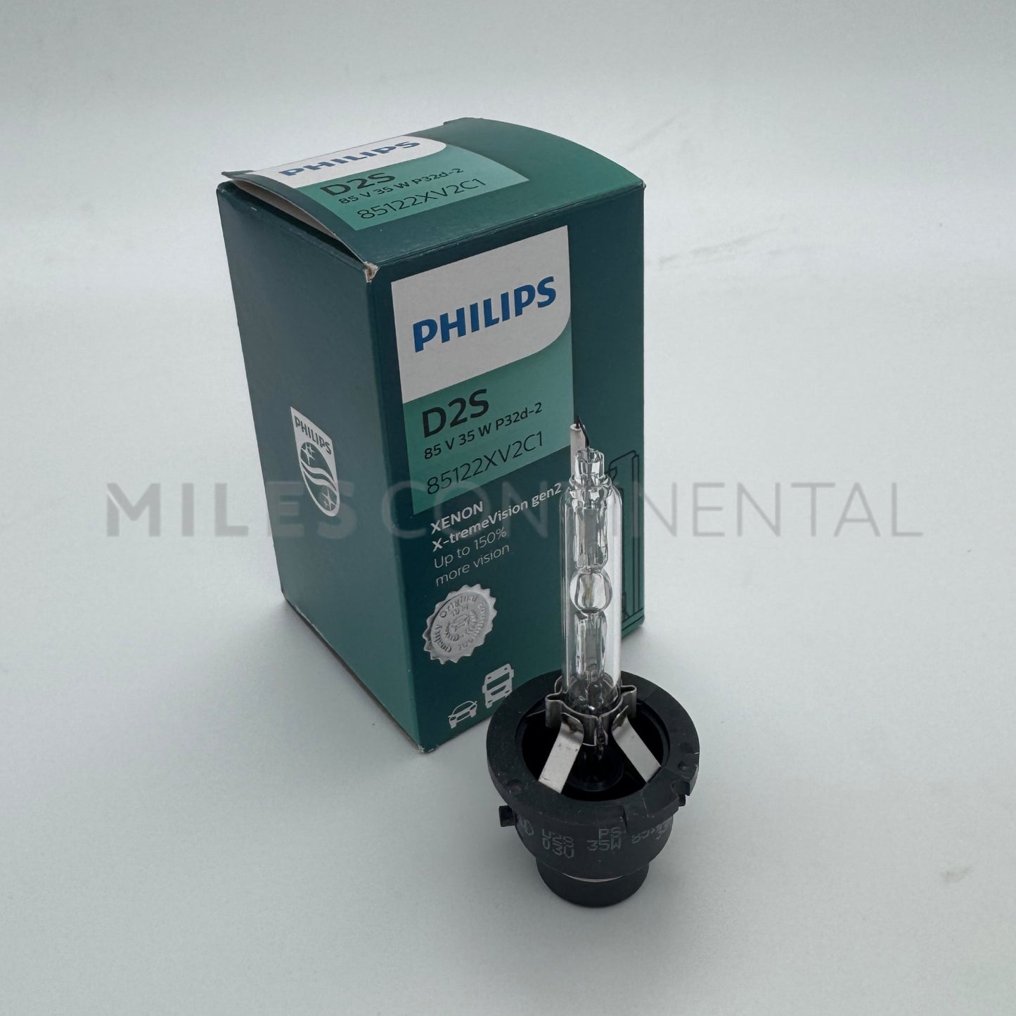 D2S Xenon HID Bulb - Philips X-tremeVision Gen2 Pair