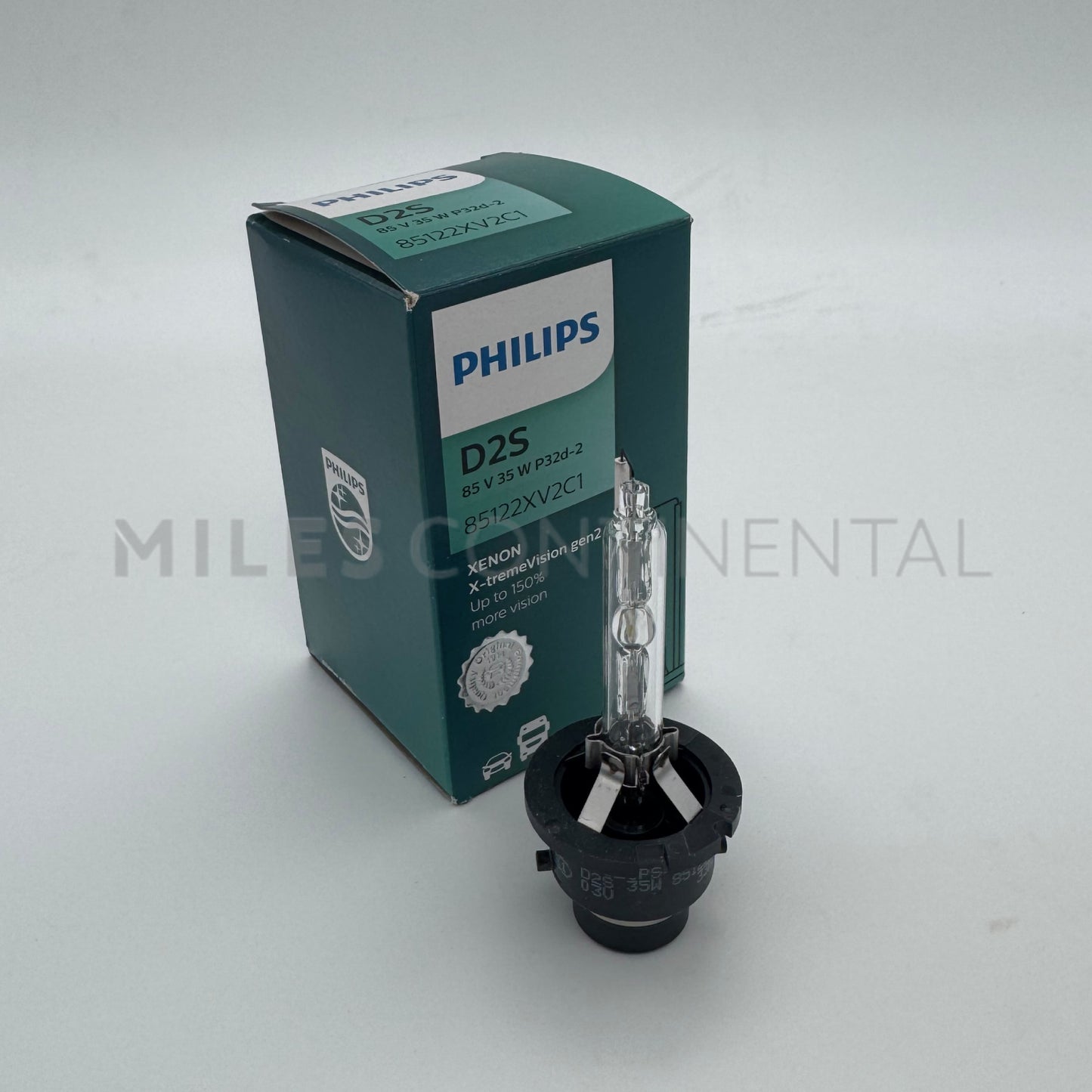D2S Xenon HID Bulb - Philips X-tremeVision Gen2 Pair