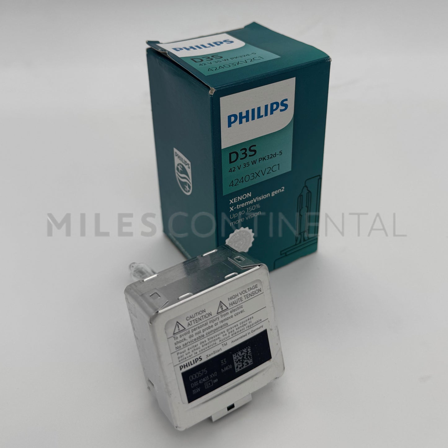 D3S Xenon HID Bulb - Philips X-tremeVision Gen2 Pair