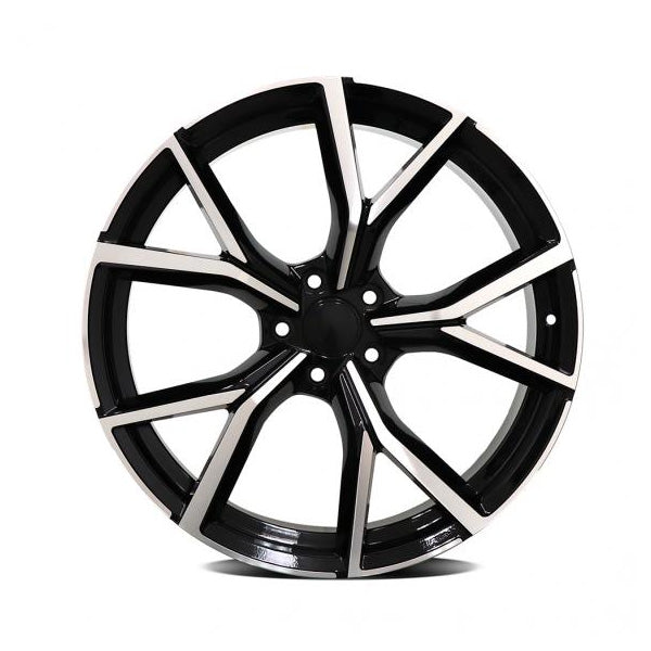 21" Replica Alloy Wheels - Black Polished