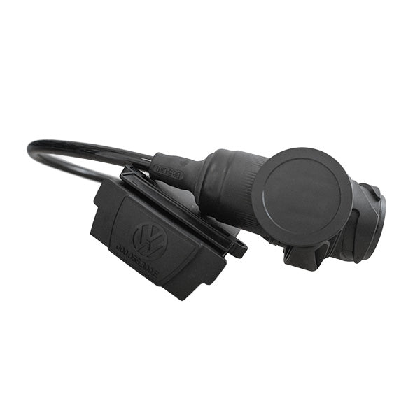 Volkswagen Towbar Plug Adapter - 13-Pin Round to 7-Pin Flat