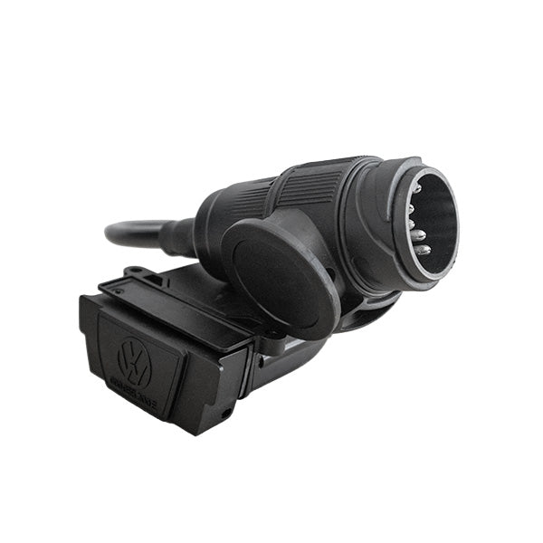 Volkswagen Towbar Plug Adapter - 13-Pin Round to 7-Pin Flat